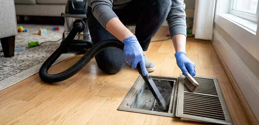 Ducted Heating Filter Cleaning in Granada Hills