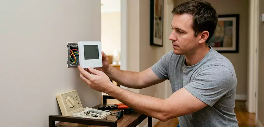 Heat Pump Thermostat Configuration in Granada Hills
